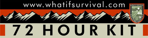 72 Hour Kit mountain graphics above
