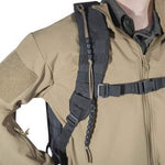 PACE COUNT BEADS ON BACKPACK
