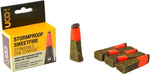 STORMPROOF SWEETFIRE FIRE STARTER 8 PACK PACKAGE AND FIRESTARTERS SHOWN