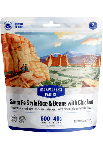 Backpacker's Pantry Santa Fe Style Rice & Beans with Chicken - 2 Servings